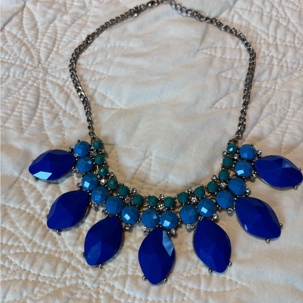 j crew statement necklace-like new
